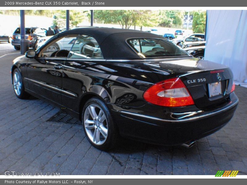 Black / Stone 2009 Mercedes-Benz CLK 350 Cabriolet