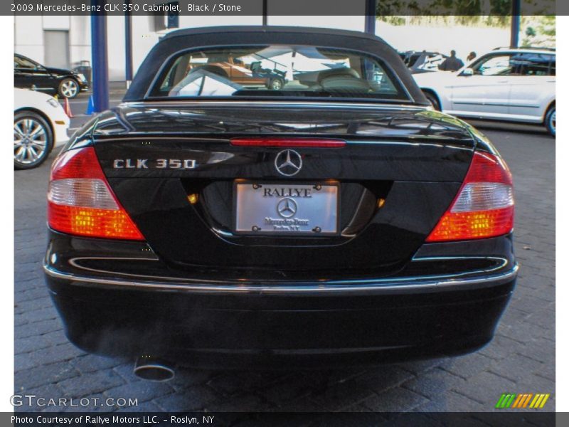 Black / Stone 2009 Mercedes-Benz CLK 350 Cabriolet