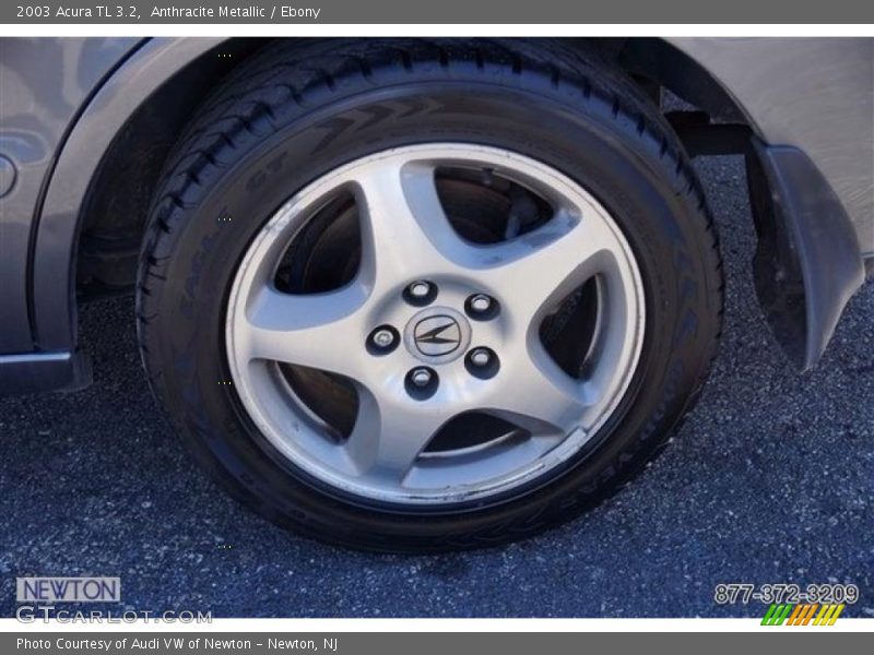 Anthracite Metallic / Ebony 2003 Acura TL 3.2