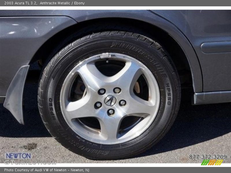 Anthracite Metallic / Ebony 2003 Acura TL 3.2