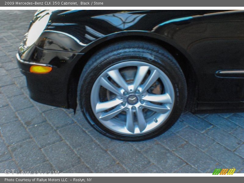 Black / Stone 2009 Mercedes-Benz CLK 350 Cabriolet
