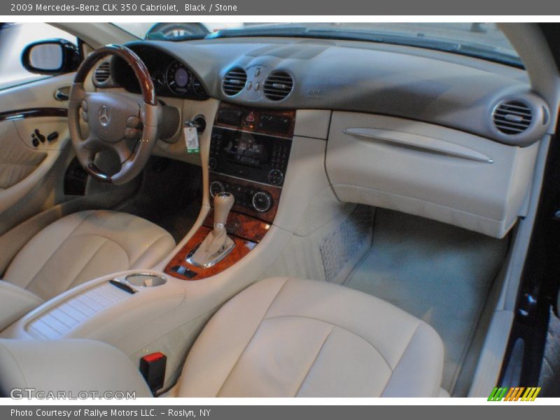 Black / Stone 2009 Mercedes-Benz CLK 350 Cabriolet