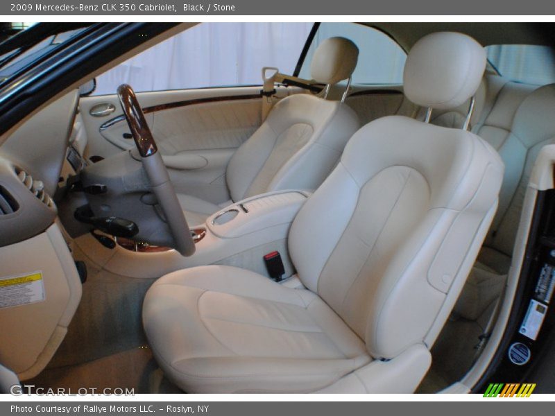 Black / Stone 2009 Mercedes-Benz CLK 350 Cabriolet