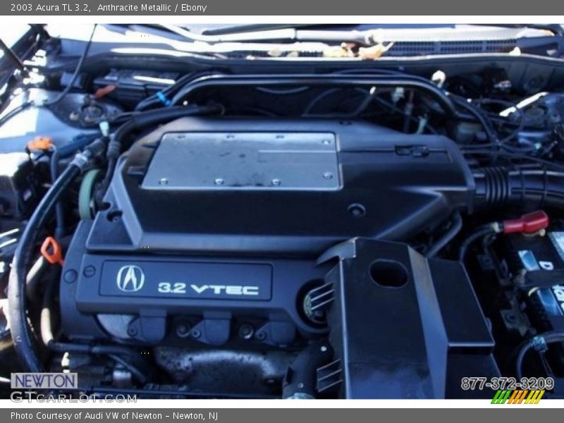 Anthracite Metallic / Ebony 2003 Acura TL 3.2