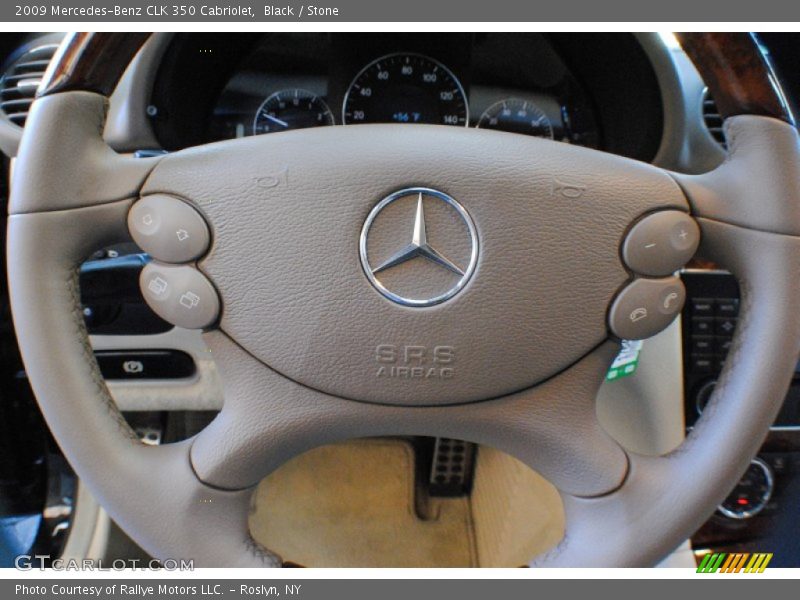 Black / Stone 2009 Mercedes-Benz CLK 350 Cabriolet