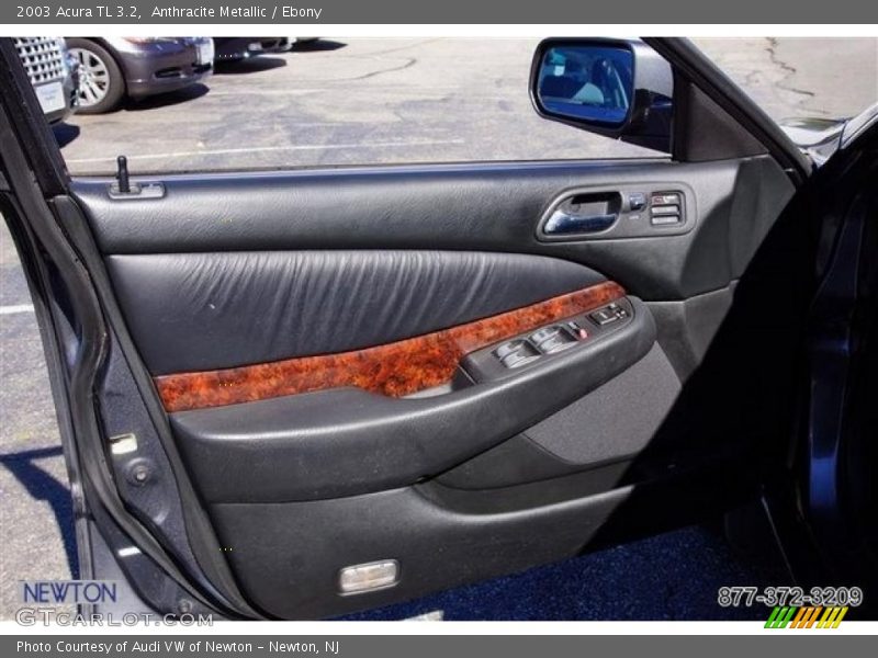 Anthracite Metallic / Ebony 2003 Acura TL 3.2