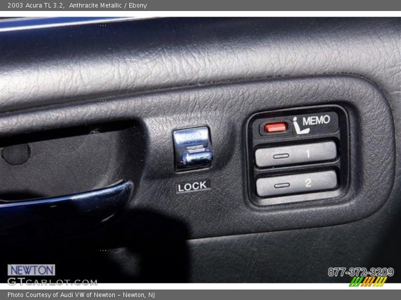 Anthracite Metallic / Ebony 2003 Acura TL 3.2