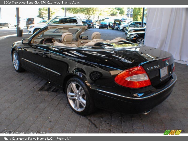 Black / Stone 2009 Mercedes-Benz CLK 350 Cabriolet