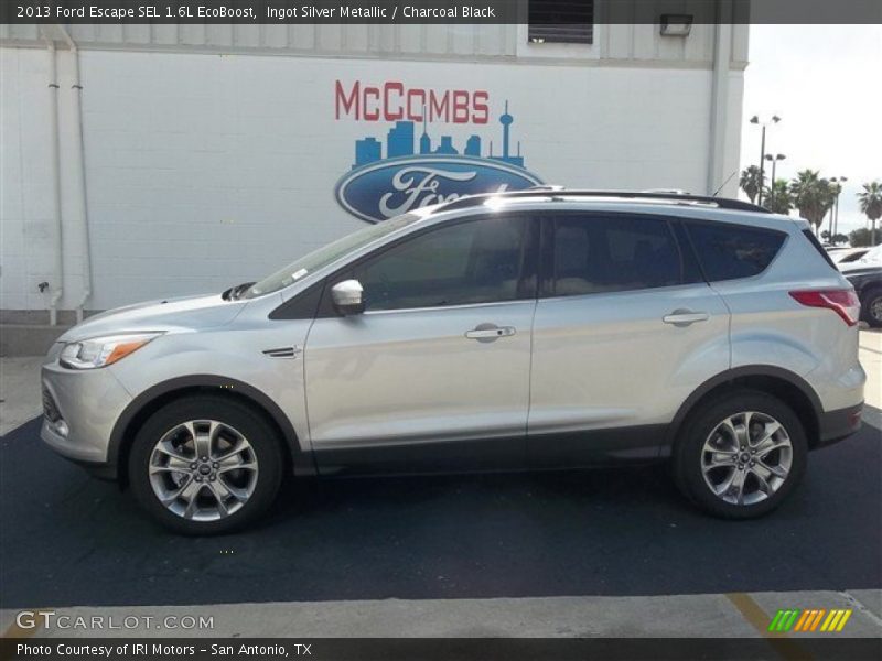 Ingot Silver Metallic / Charcoal Black 2013 Ford Escape SEL 1.6L EcoBoost