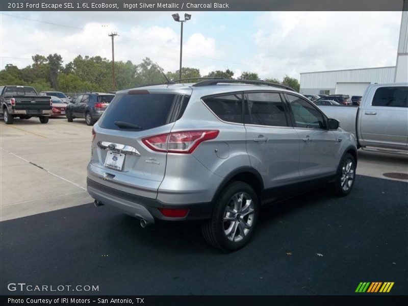 Ingot Silver Metallic / Charcoal Black 2013 Ford Escape SEL 1.6L EcoBoost