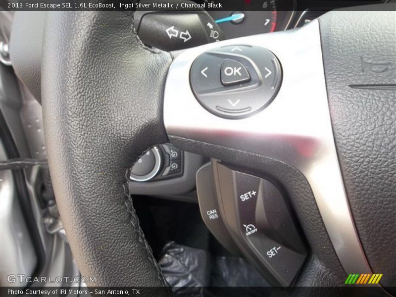 Ingot Silver Metallic / Charcoal Black 2013 Ford Escape SEL 1.6L EcoBoost