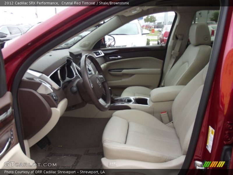 Crystal Red Tintcoat / Shale/Brownstone 2012 Cadillac SRX Performance