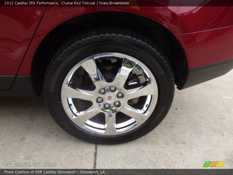 Crystal Red Tintcoat / Shale/Brownstone 2012 Cadillac SRX Performance