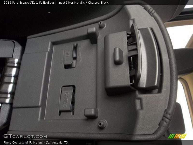 Ingot Silver Metallic / Charcoal Black 2013 Ford Escape SEL 1.6L EcoBoost