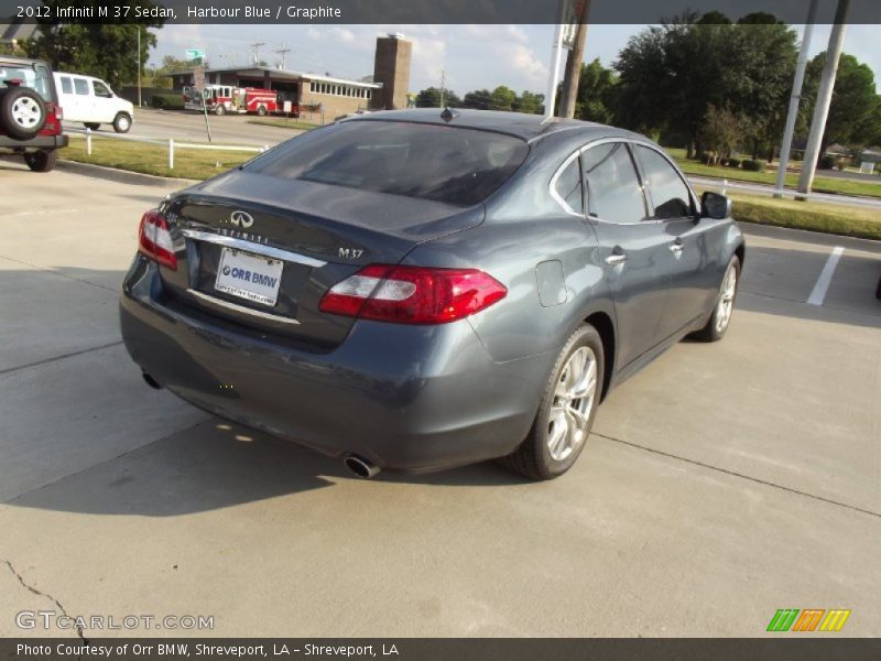 Harbour Blue / Graphite 2012 Infiniti M 37 Sedan