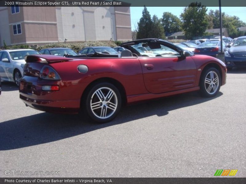 Ultra Red Pearl / Sand Blast 2003 Mitsubishi Eclipse Spyder GTS