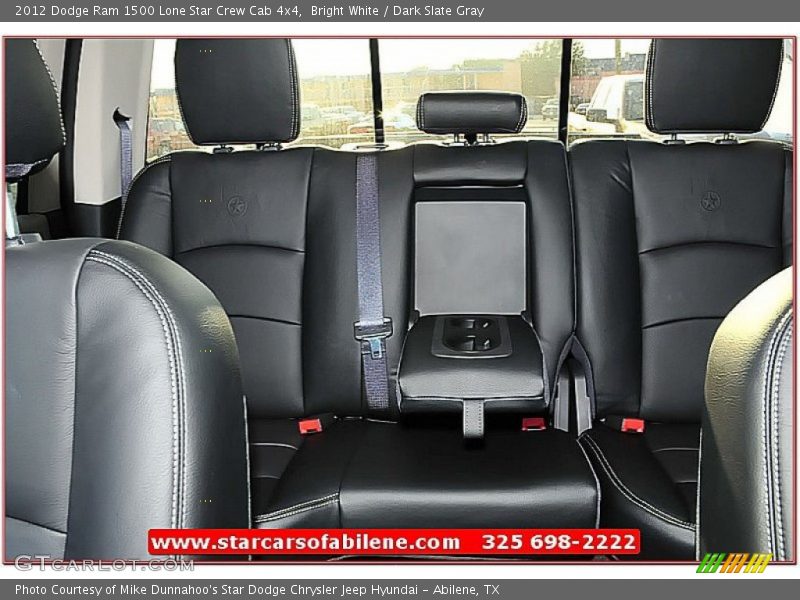 Bright White / Dark Slate Gray 2012 Dodge Ram 1500 Lone Star Crew Cab 4x4