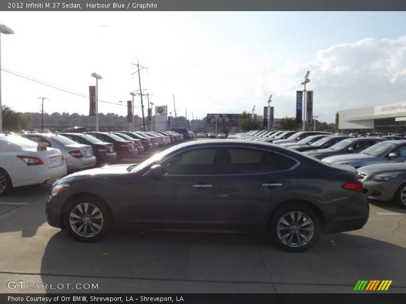 Harbour Blue / Graphite 2012 Infiniti M 37 Sedan