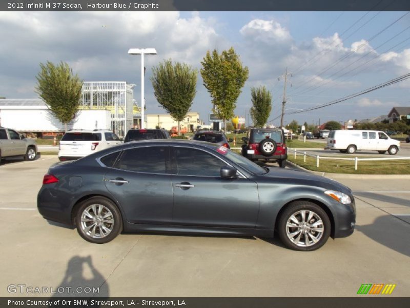 Harbour Blue / Graphite 2012 Infiniti M 37 Sedan