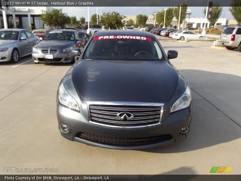 Harbour Blue / Graphite 2012 Infiniti M 37 Sedan