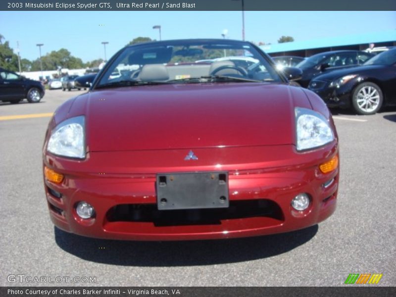 Ultra Red Pearl / Sand Blast 2003 Mitsubishi Eclipse Spyder GTS