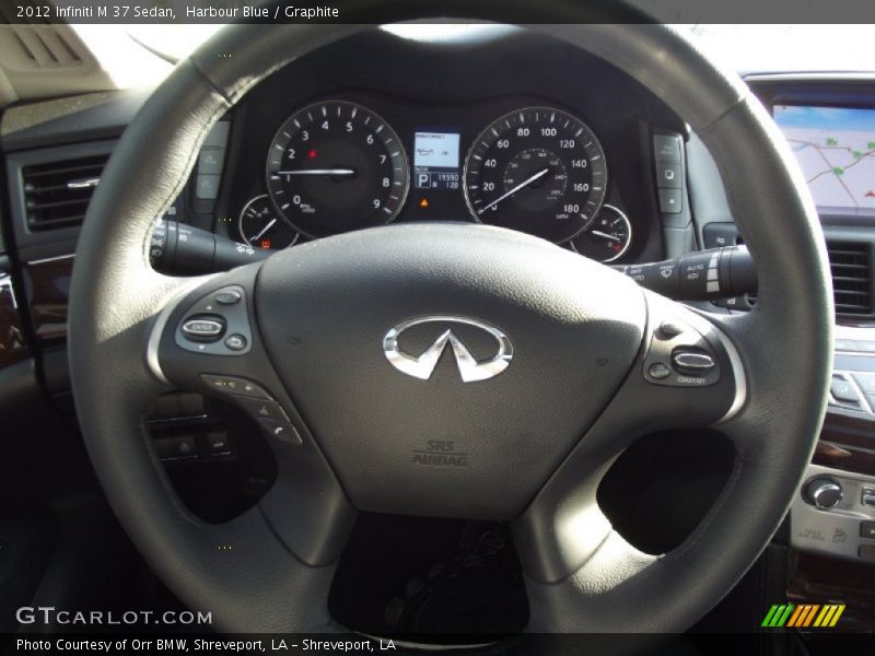 Harbour Blue / Graphite 2012 Infiniti M 37 Sedan
