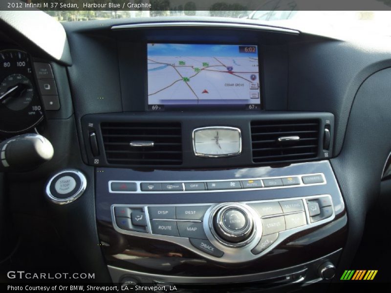 Harbour Blue / Graphite 2012 Infiniti M 37 Sedan