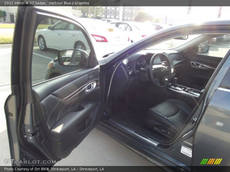 Harbour Blue / Graphite 2012 Infiniti M 37 Sedan
