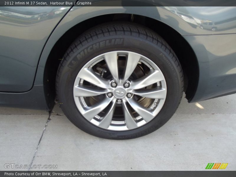 Harbour Blue / Graphite 2012 Infiniti M 37 Sedan