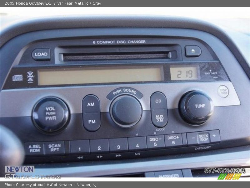 Silver Pearl Metallic / Gray 2005 Honda Odyssey EX