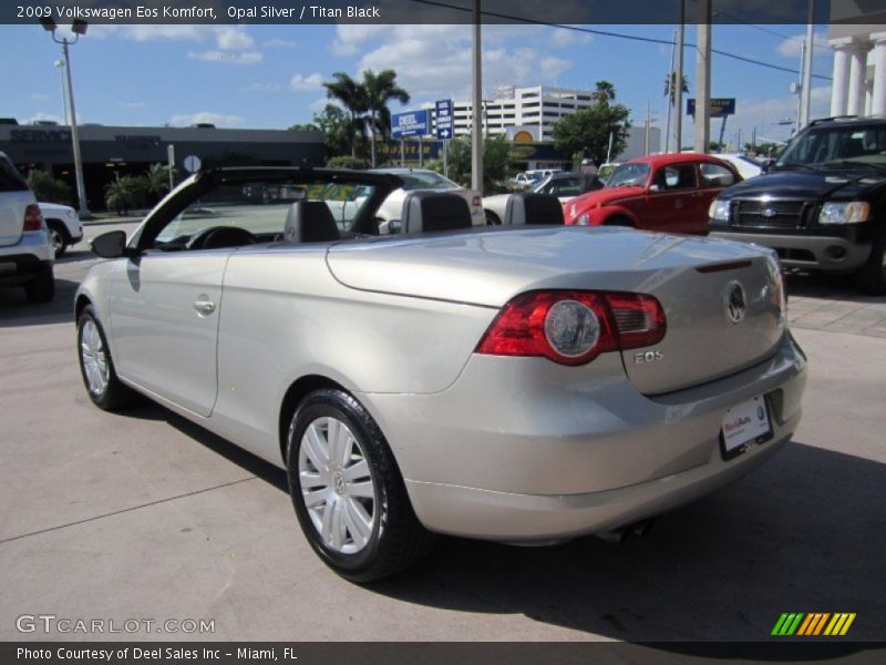 Opal Silver / Titan Black 2009 Volkswagen Eos Komfort