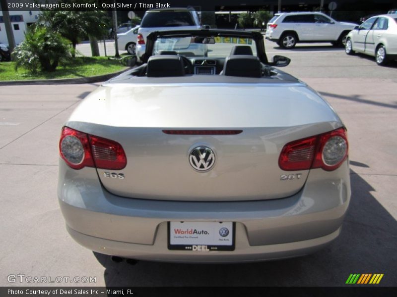 Opal Silver / Titan Black 2009 Volkswagen Eos Komfort