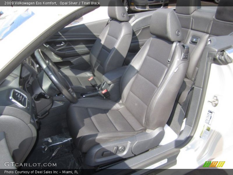 Opal Silver / Titan Black 2009 Volkswagen Eos Komfort