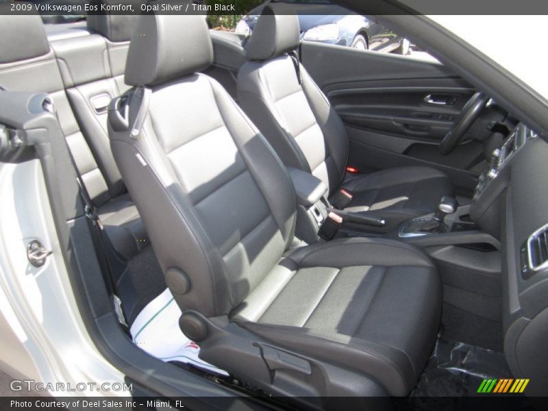 Opal Silver / Titan Black 2009 Volkswagen Eos Komfort