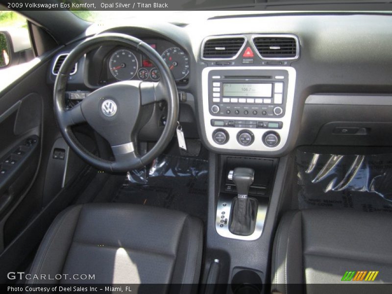 Opal Silver / Titan Black 2009 Volkswagen Eos Komfort
