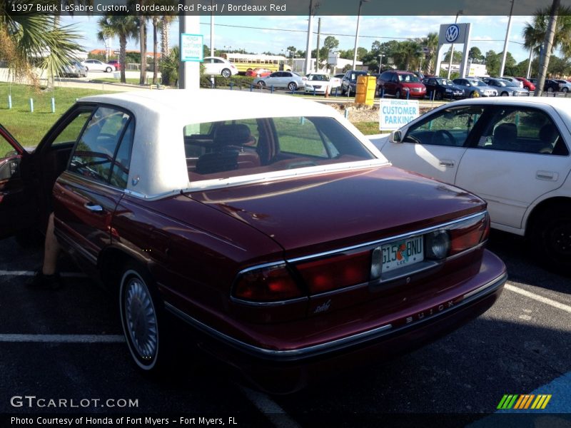 Bordeaux Red Pearl / Bordeaux Red 1997 Buick LeSabre Custom
