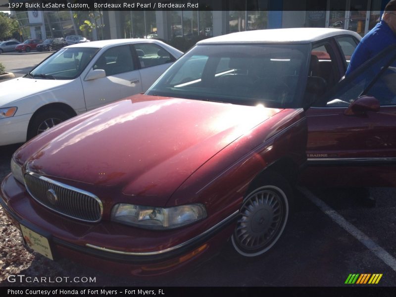 Bordeaux Red Pearl / Bordeaux Red 1997 Buick LeSabre Custom