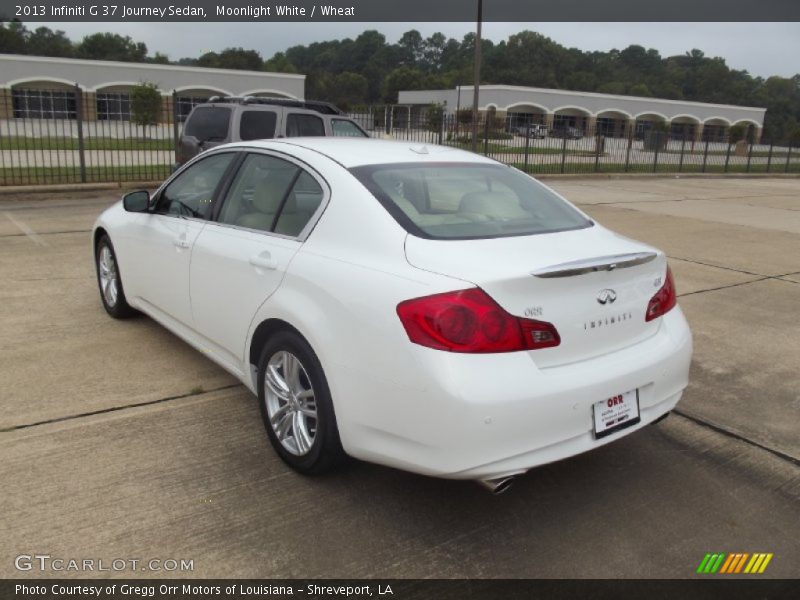 Moonlight White / Wheat 2013 Infiniti G 37 Journey Sedan