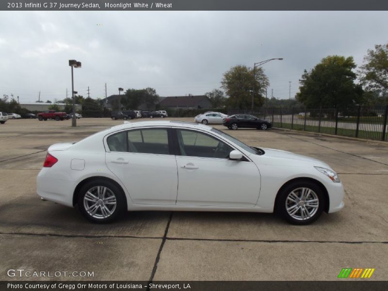Moonlight White / Wheat 2013 Infiniti G 37 Journey Sedan