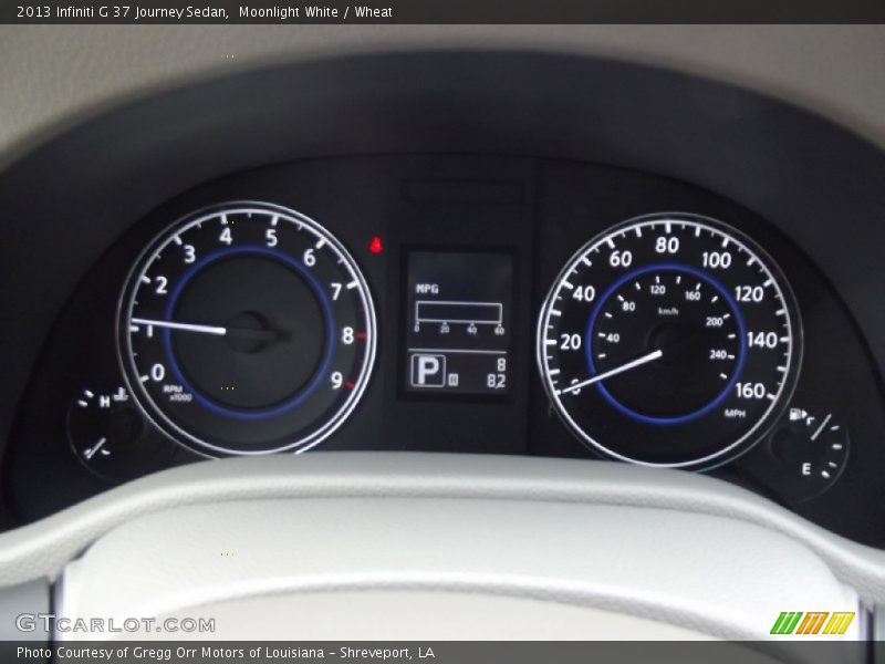 Moonlight White / Wheat 2013 Infiniti G 37 Journey Sedan