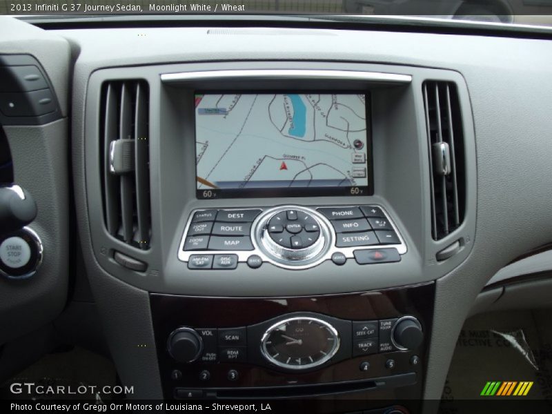 Moonlight White / Wheat 2013 Infiniti G 37 Journey Sedan