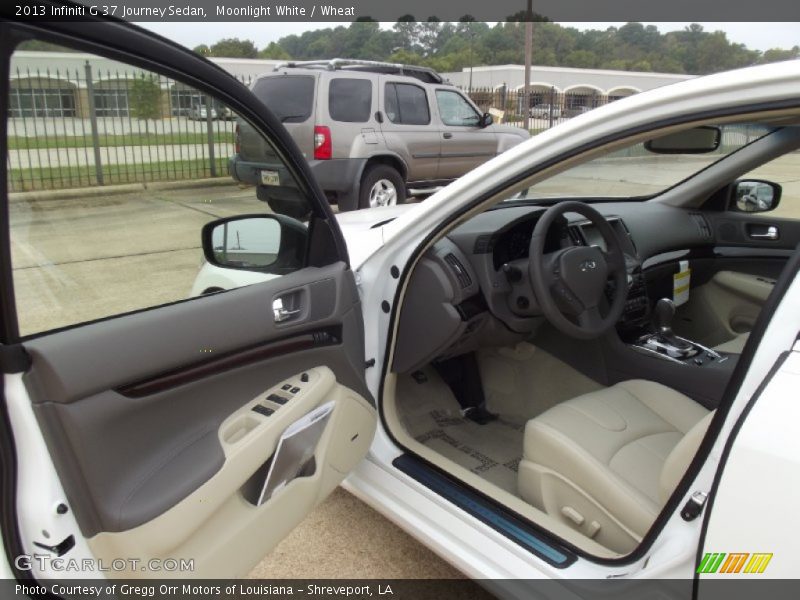 Moonlight White / Wheat 2013 Infiniti G 37 Journey Sedan