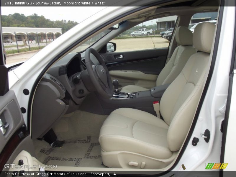 Moonlight White / Wheat 2013 Infiniti G 37 Journey Sedan