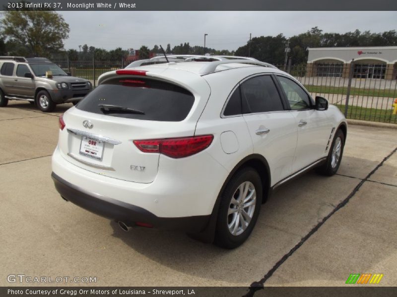 Moonlight White / Wheat 2013 Infiniti FX 37