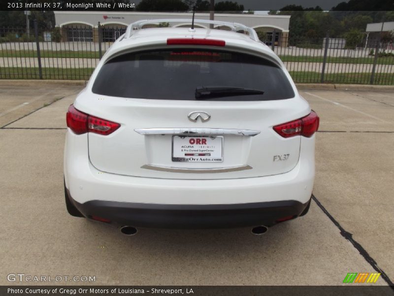 Moonlight White / Wheat 2013 Infiniti FX 37