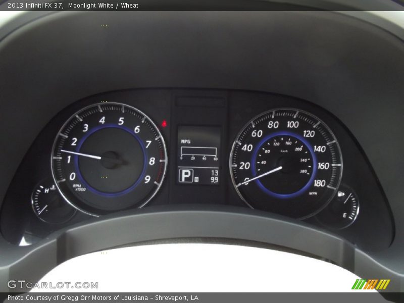 Moonlight White / Wheat 2013 Infiniti FX 37