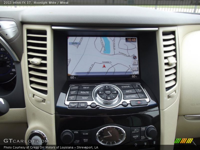 Moonlight White / Wheat 2013 Infiniti FX 37