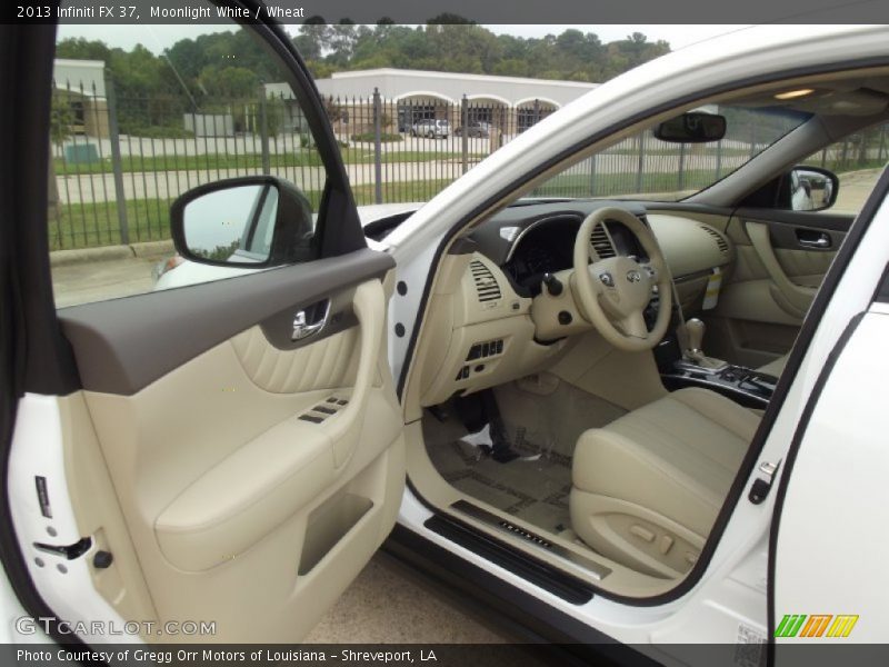 Moonlight White / Wheat 2013 Infiniti FX 37