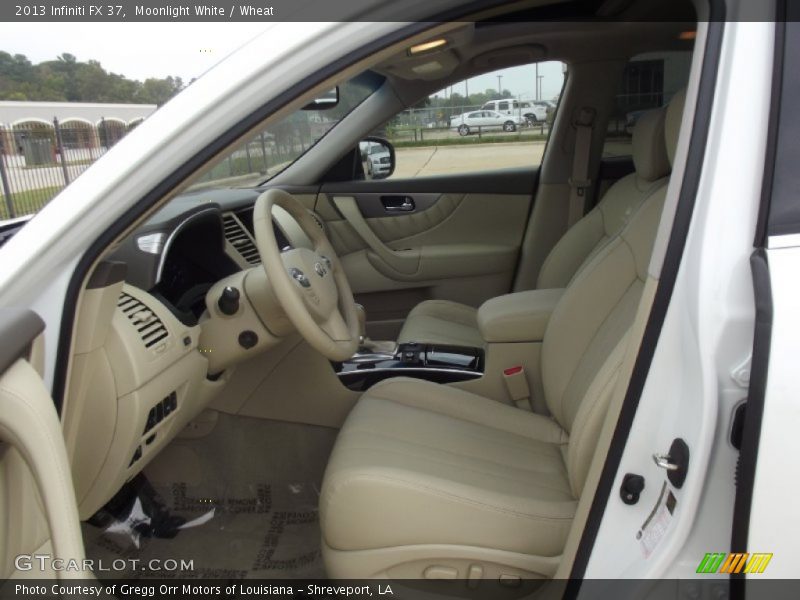 Moonlight White / Wheat 2013 Infiniti FX 37