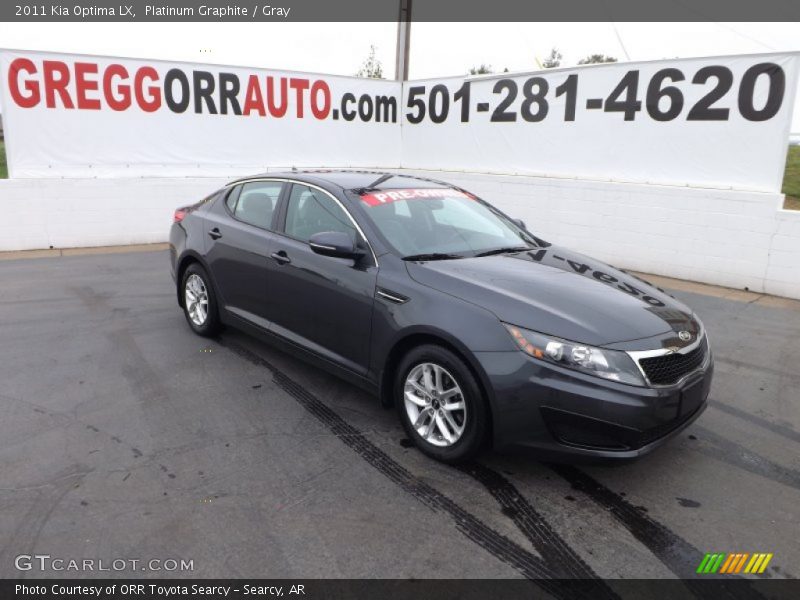 Platinum Graphite / Gray 2011 Kia Optima LX